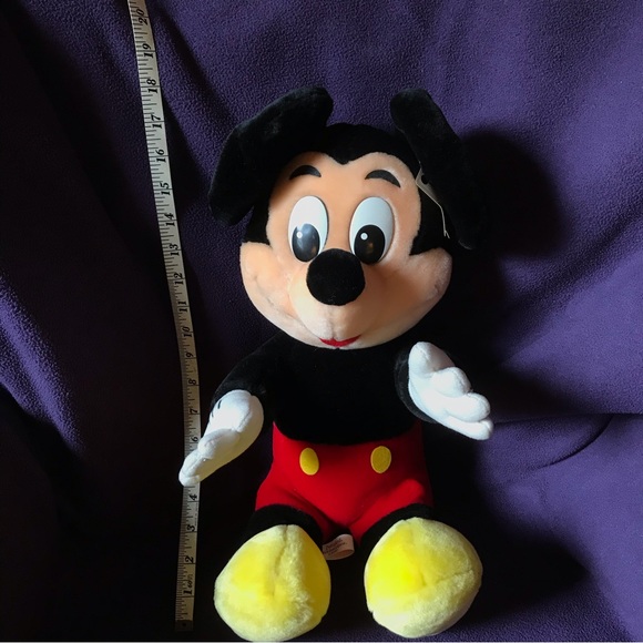 ✨Disney Mickey Mouse✨ Plush medium - ~17 inches tall sitting down - Picture 3 of 7